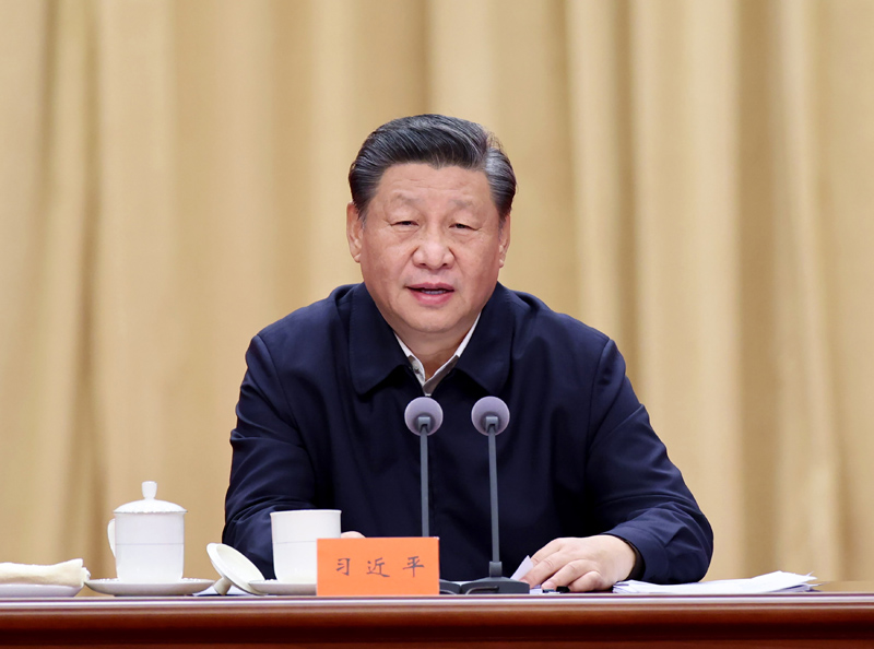 　　1月11日，省部級(jí)主要領(lǐng)導(dǎo)干部學(xué)習(xí)貫徹黨的十九屆六中全會(huì)精神專題研討班在中央黨校（國家行政學(xué)院）開班。中共中央總書記、國家主席、中央軍委主席習(xí)近平在開班式上發(fā)表重要講話。新華社記者 王曄 攝